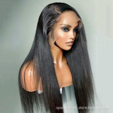 SPARK Wholesale 13X4  13X6 360 Lace Frontal Wig 100% Human Hair Virgin Brazilian Human Hair Full Lace Wig